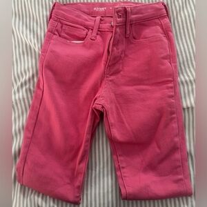 Old Navy High-Rise Rockstar Jeggings in Pink